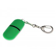 USB 2.0- флешка «Goutte Soft-touch» на 4 Гб каплевидной формы