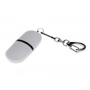 USB 2.0- флешка «Goutte Soft-touch» на 4 Гб каплевидной формы