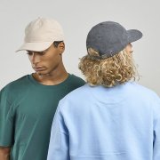 Бейсболка CREEP-S, 6 клиньев, металлическая застежка Бежевый