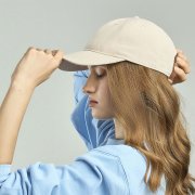 Бейсболка CREEP-S, 6 клиньев, металлическая застежка Бежевый