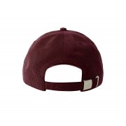 Бейсболка CREEP-S, 6 клиньев, металлическая застежка Бордовый