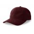 Бейсболка CREEP-S, 6 клиньев, металлическая застежка Бордовый