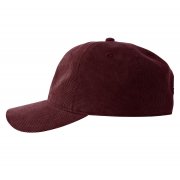 Бейсболка CREEP-S, 6 клиньев, металлическая застежка Бордовый