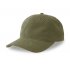 Бейсболка CREEP-S, 6 клиньев, металлическая застежка Оливковый