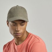 Бейсболка CREEP-S, 6 клиньев, металлическая застежка Оливковый