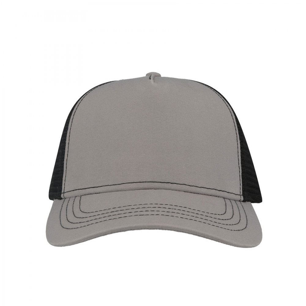 Бейсболка RAPPER CANVAS, 5 клиньев, пластиковая застёжка Серый арт. 254400.293 Бейсболка RAPPER CANVAS, 5 клиньев, пластиковая застёжка Серый арт. 254400.293