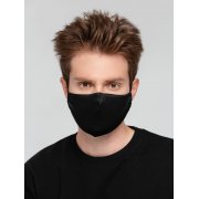 Маска для лица, черная