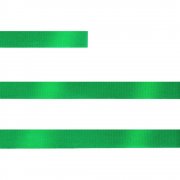 Лента сатиновая Satin 10 S, зеленая, 40 см