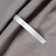 Лента сатиновая Satin 10 S, белая, 10 см