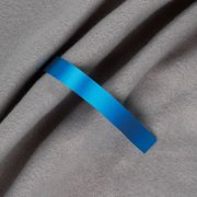 Лента сатиновая Satin 10 S, голубая, 50 см