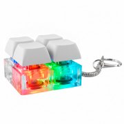 Брелок Press Anti Stress с LED подсветкой, белый арт. 12038.01