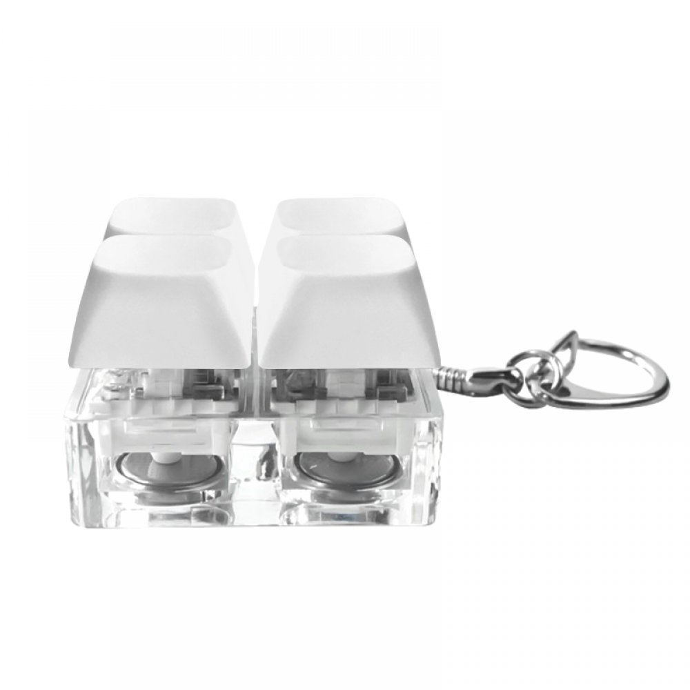 Брелок Press Anti Stress с LED подсветкой, белый арт. 12038.01 Брелок Press Anti Stress с LED подсветкой, белый арт. 12038.01