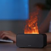 Светодиодный USB увлажнитель-ароматизатор Lumor RGB, черный арт. 21033.02