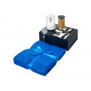 Подарочный набор «Re:Snug» с пледом, увлажнителем и попкорном