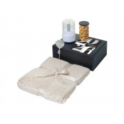 Подарочный набор «Re:Snug» с пледом, увлажнителем и попкорном