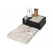 Подарочный набор «Re:Snug» с пледом, увлажнителем и попкорном