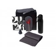 Подарочный набор «Re:Air» с варежками, шарфом и термосом