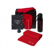 Подарочный набор «Re:Air» с варежками, шарфом и термосом