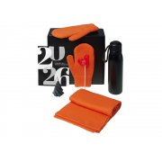 Подарочный набор «Re:Air» с варежками, шарфом и термосом