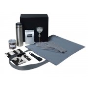 Подарочный набор «Re:Breathe» с перчатками, термосом и чаем