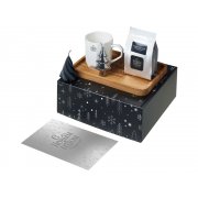 Подарочный набор «Re:Hearth» с кружкой, подносом, свечой и чаем