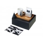 Подарочный набор «Re:Hearth» с кружкой, подносом, свечой и чаем