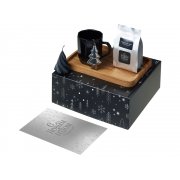 Подарочный набор «Re:Hearth» с кружкой, подносом, свечой и чаем