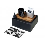 Подарочный набор «Re:Hearth» с кружкой, подносом, свечой и чаем