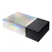 Подарочная коробка с голографическим шубером «Aurora», XL