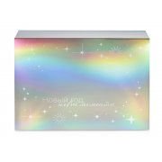 Подарочная коробка с голографическим шубером «Aurora», XL