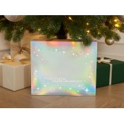 Подарочная коробка с голографическим шубером «Aurora», XL