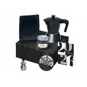 Подарочный набор «Re:Vive» с гейзерной кофеваркой, кофе и диффузором