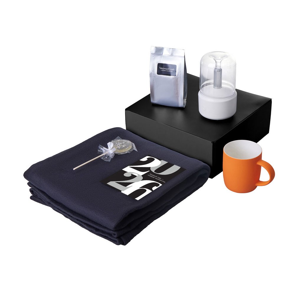 Подарочный набор «Re:Haven» с пледом, увлажнителем и кружкой арт. 210101.08 Подарочный набор «Re:Haven» с пледом, увлажнителем и кружкой арт. 210101.08