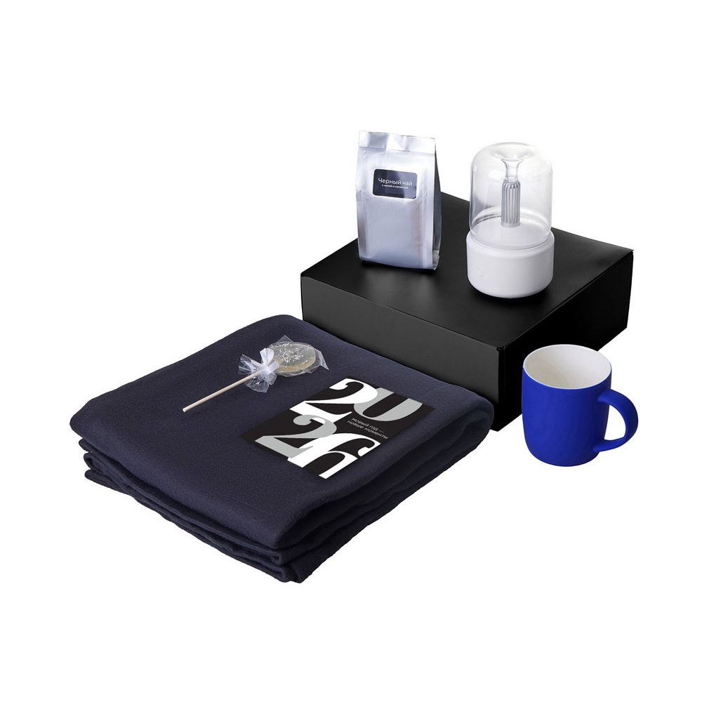 Подарочный набор «Re:Haven» с пледом, увлажнителем и кружкой арт. 210101.02 Подарочный набор «Re:Haven» с пледом, увлажнителем и кружкой арт. 210101.02