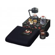 Подарочный набор «Re:Moments» с пледом, френчпрессом и медом