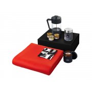 Подарочный набор «Re:Moments» с пледом, френчпрессом и медом