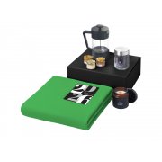 Подарочный набор «Re:Moments» с пледом, френчпрессом и медом