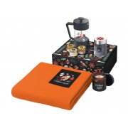 Подарочный набор «Re:Moments» с пледом, френчпрессом и медом