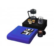 Подарочный набор «Re:Moments» с пледом, френчпрессом и медом