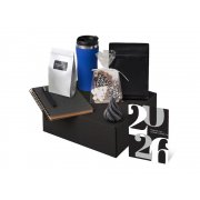 Подарочный набор «Re:Charge» с термокружкой, кофе и блокнотом