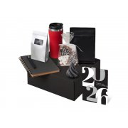 Подарочный набор «Re:Charge» с термокружкой, кофе и блокнотом