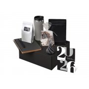 Подарочный набор «Re:Charge» с термокружкой, кофе и блокнотом