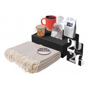 Подарочный набор «Re:Nest» с пледом, кружкой и вареньем