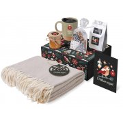 Подарочный набор «Re:Nest» с пледом, кружкой и вареньем