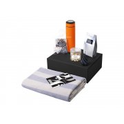 Подарочный набор «Re:Warm» с пледом, термосом и свечой