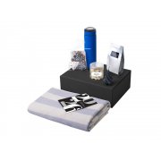 Подарочный набор «Re:Warm» с пледом, термосом и свечой