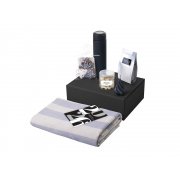 Подарочный набор «Re:Warm» с пледом, термосом и свечой