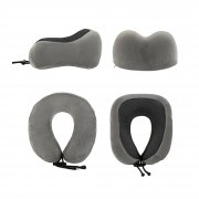 Подушка "Cloud" для путешествий в футляре серый