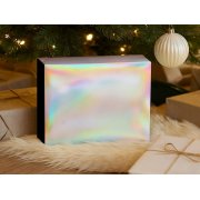 Подарочная коробка с голографическим шубером «Aurora», XL