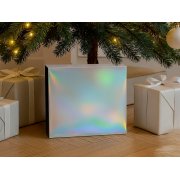 Подарочная коробка с голографическим шубером «Aurora», L